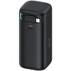 USAMS Powerbank ze zwijanym kablemRetractable Lightning 18000 mAh PD45W Fast Charge XMF Series czarny/black 20KCD21701 (US-CD217